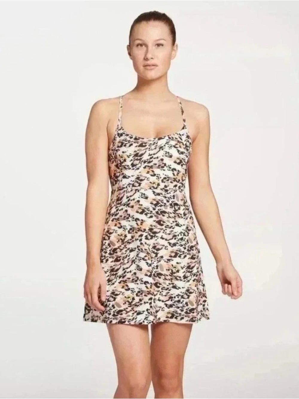 🔥Calia Vibrant Animal Print Dress Built In Shorts